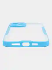 Голубой чехол Bubble Slim Case сиреневый для iPhone 14/13/13PRO/13/MINI/12/12MINI/11/7/7PLUS/X/XS