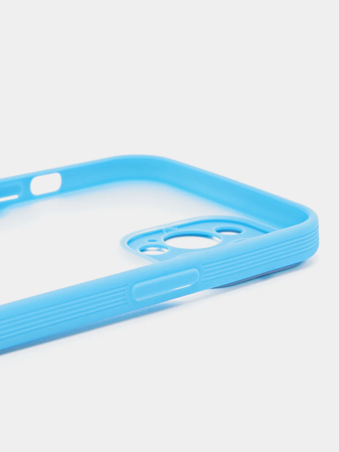 Голубой чехол Bubble Slim Case сиреневый для iPhone 14/13/13PRO/13/MINI/12/12MINI/11/7/7PLUS/X/XS