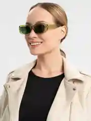 Лайм прямоугольные солнцезащитные очки