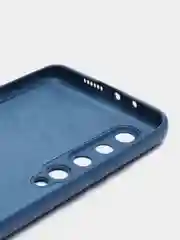 Синий силиконовый чехол для смартфонов Honor
