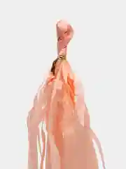 Кораллово-розовый гирлянда-растяжка "Кисточки Тассел"