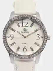 Белый женские кварцевые часы
