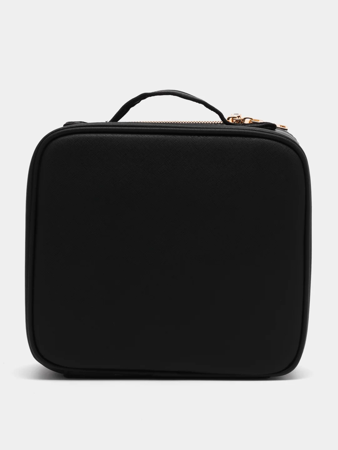 Разноцветный профессиональный кейс визажиста Calmi White&Black (размер 25*10*23 см)