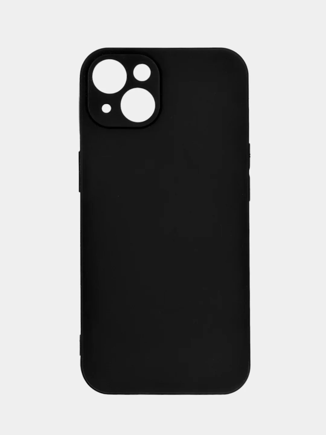 Черный чехол силиконовый на iPhone 5, 5s, 6, 6s, 7, 8, SE 2020, X, XR, XS Max, 12 14 Pro, 13 mini