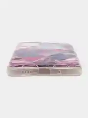 Фиолетовый силиконовый чехол с рисунком Samsung S10 S10e S20 Plus Ultra + A50, Huawei Mate 20 lite