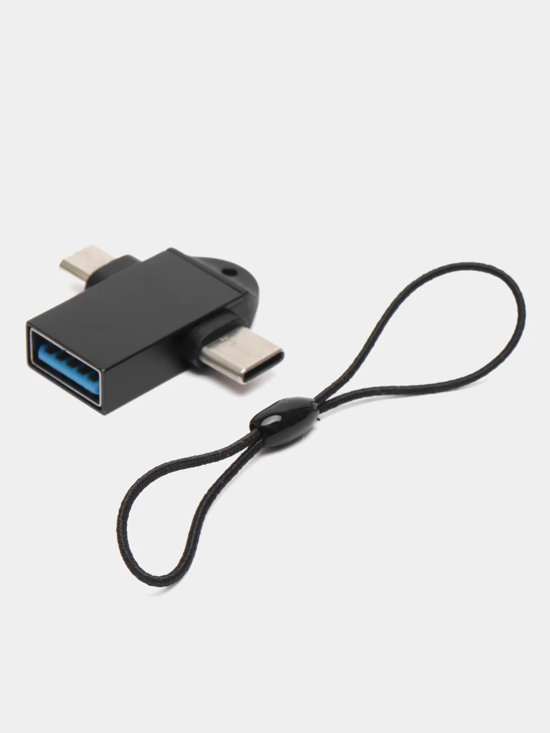 OTG переходник с Type-C / Micro USB на USB 3.1, отг 2 в 1