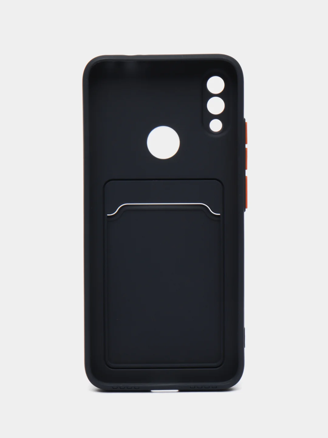 Морской силиконовый чехол для Xiaomi Redmi Note 7 (Сяоми Нот 7), с карманом для карт