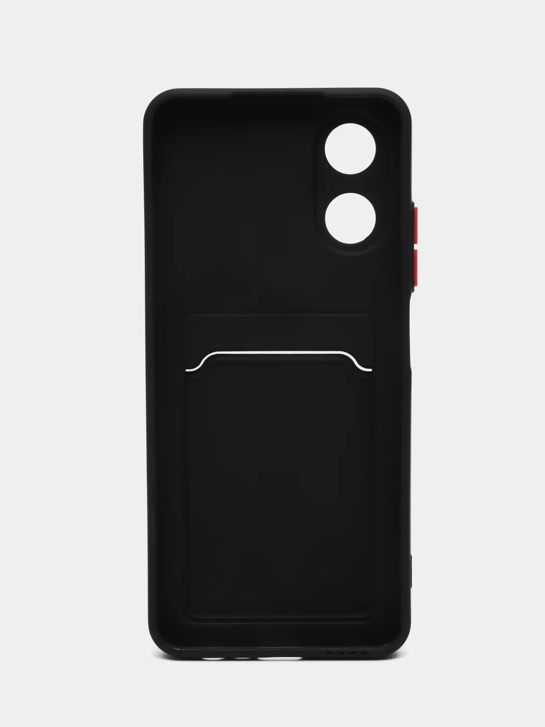 Черный чехол для Oppo A17 / A17K, Оппо А17 / 17К, силиконовый