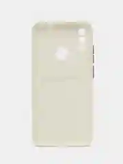 Белый силиконовый чехол для Xiaomi Redmi Note 7 (Сяоми Нот 7), с карманом для карт