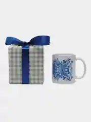 Кружка керамическая с рисунком гжель, народное творчество