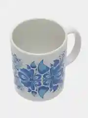 Кружка керамическая с рисунком гжель, народное творчество