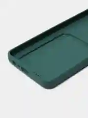Тёмно-зелёный чехол для Oppo A17 / A17K, Оппо А17 / 17К, силиконовый