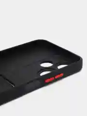 Черный чехол для Infinix Hot 30 Play ( Инфиникс Хот 30 плей ), силиконовый, с защитой камеры