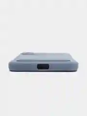 Синий меланж силиконовый чехол для Xiaomi Redmi Note 7 (Сяоми Нот 7), с карманом для карт