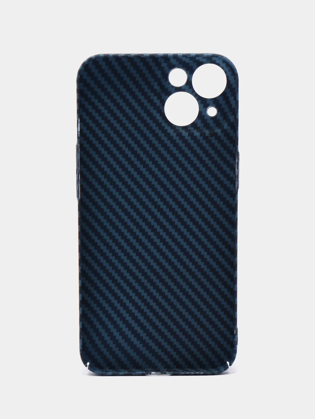 Темно-синий чехол для iPhone 16, 16 Pro, 16 Pro Max, 15 pro, 15, 14, 14 Pro, 14 Pro Max Карбон Айфон
