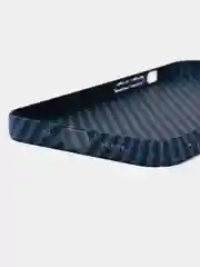 Темно-синий чехол для iPhone 16, 16 Pro, 16 Pro Max, 15 pro, 15, 14, 14 Pro, 14 Pro Max Карбон Айфон
