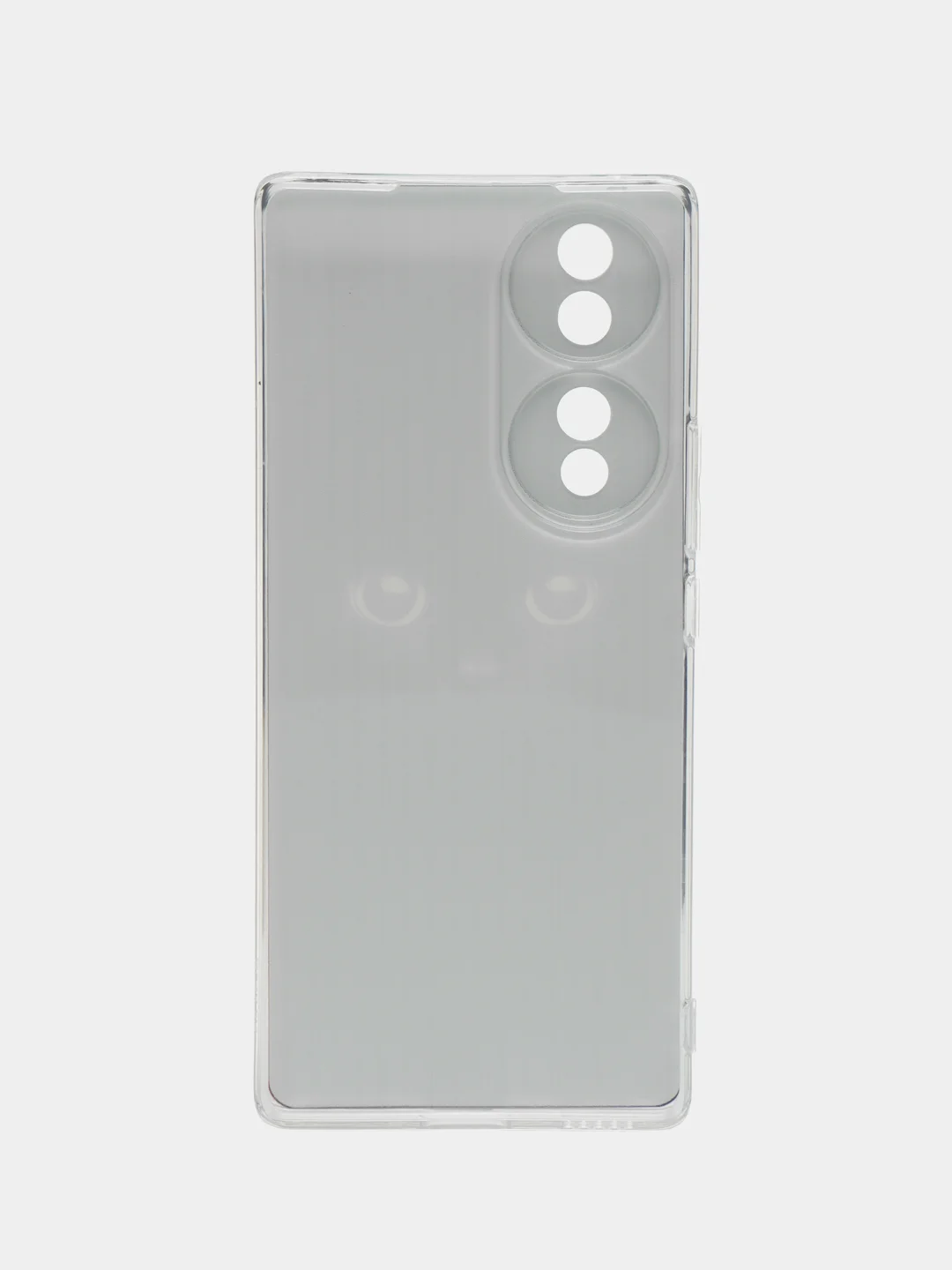 Шоколадный силиконовый чехол на Honor 70 / Хонор 70 прозрачный, с рисунком, защита камеры