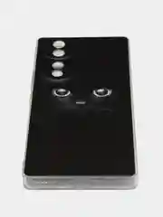 Шоколадный силиконовый чехол на Honor 70 / Хонор 70 прозрачный, с рисунком, защита камеры