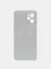 Шоколадный силиконовый чехол на Realme C35 / Реалми С35 прозрачный, с рисунком, защита камеры