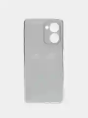 Шоколадный силиконовый чехол на Realme C33 / Реалми С33 прозрачный, с рисунком, защита камеры