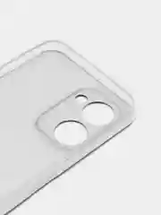 Шоколадный силиконовый чехол на Realme C33 / Реалми С33 прозрачный, с рисунком, защита камеры