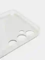 Серый чехол на Tecno Pova Neo 2 / Текно Пова Нео 2 прозрачный, с рисунком, защита камеры