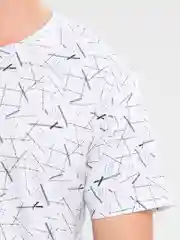 Белый футболка мужская