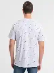 Белый футболка мужская