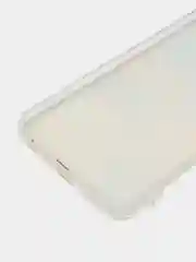 Бордовый чехол силиконовый на Samsung Galaxy A23 / Самсунг А23 прозрачный с рисунком, защита камеры