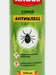 Спрей от клещей Argus Антиклещ, 125 мл