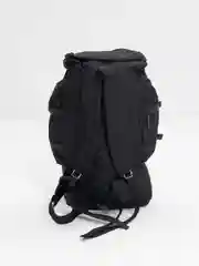 Рюкзак туристический, 90 л, на молнии, цвет чёрный