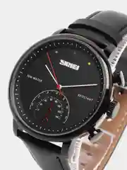 Серебряный мужские наручные часы Skmei 1399L в подарочной упаковке