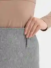 Серебряный юбка женская