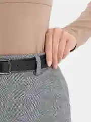 Серый металлик юбка женская повседневная