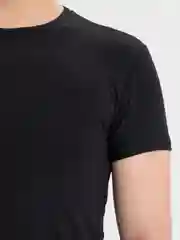 Черный футболка мужская