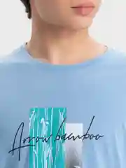 Белый мужская футболка с принтом