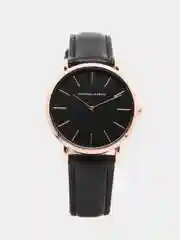 Черный мужские наручные часы Hannah Martin HMa0118, в подарочной упаковке