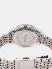 Голубой женские наручные часы Skmei 9058CS-L с металлическим браслетом и календарем