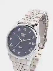 Голубой мужские наручные часы Skmei 9058CS-G с календарем в подарочной упаковке