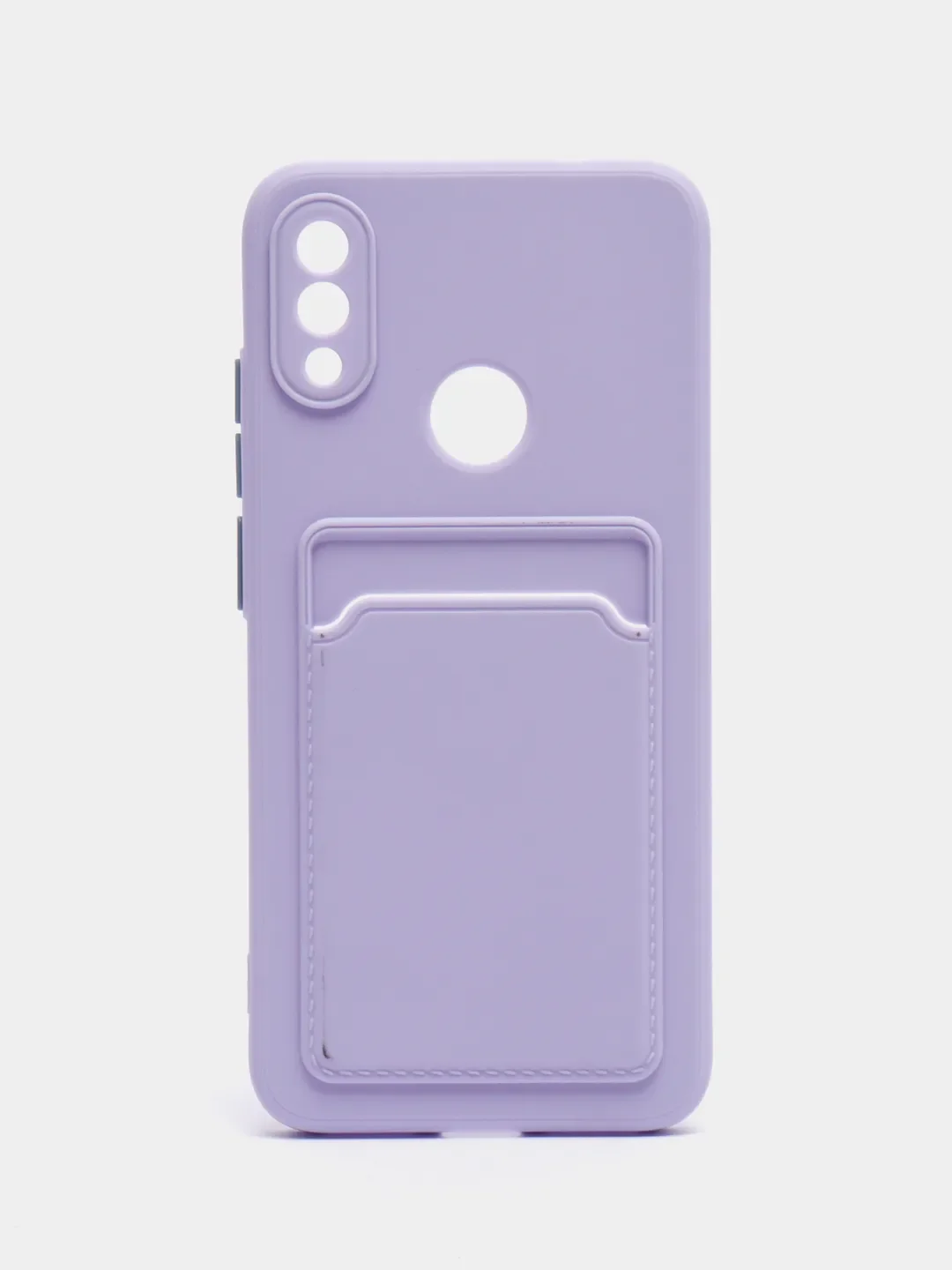 Силиконовый чехол для Xiaomi Redmi Note 7 (Сяоми Нот 7), с карманом для карт