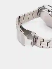 Серебряный мужские наручные часы Skmei 1302 в подарочной упаковке