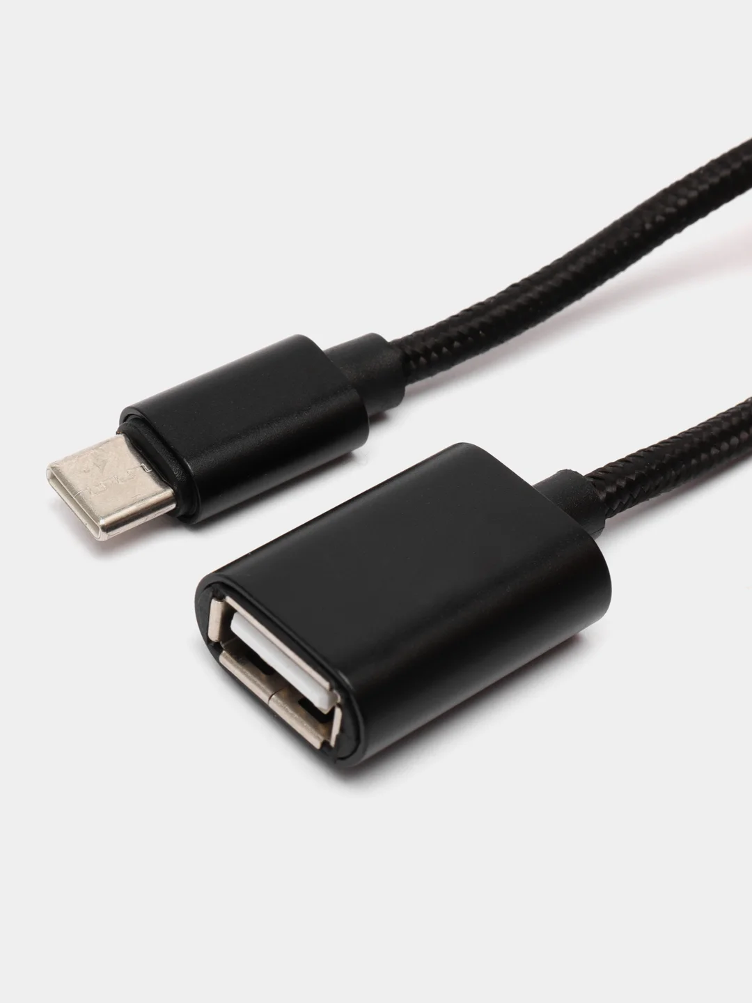 Черный otg-адаптер (переходник) KY-167 для смартфона, планшета, ноутбука, Type-C