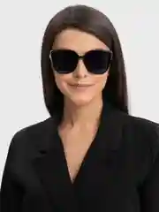 Черный солнцезащитные женские очки