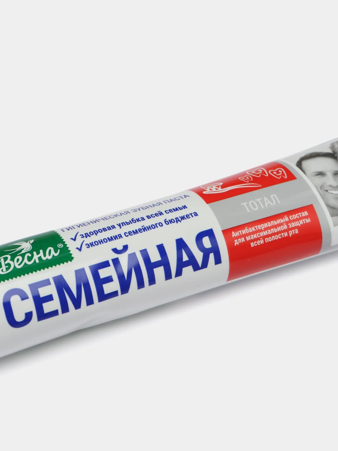 Зубная Паста "СЕМЕЙНАЯ", 90 г, ТОТАЛ