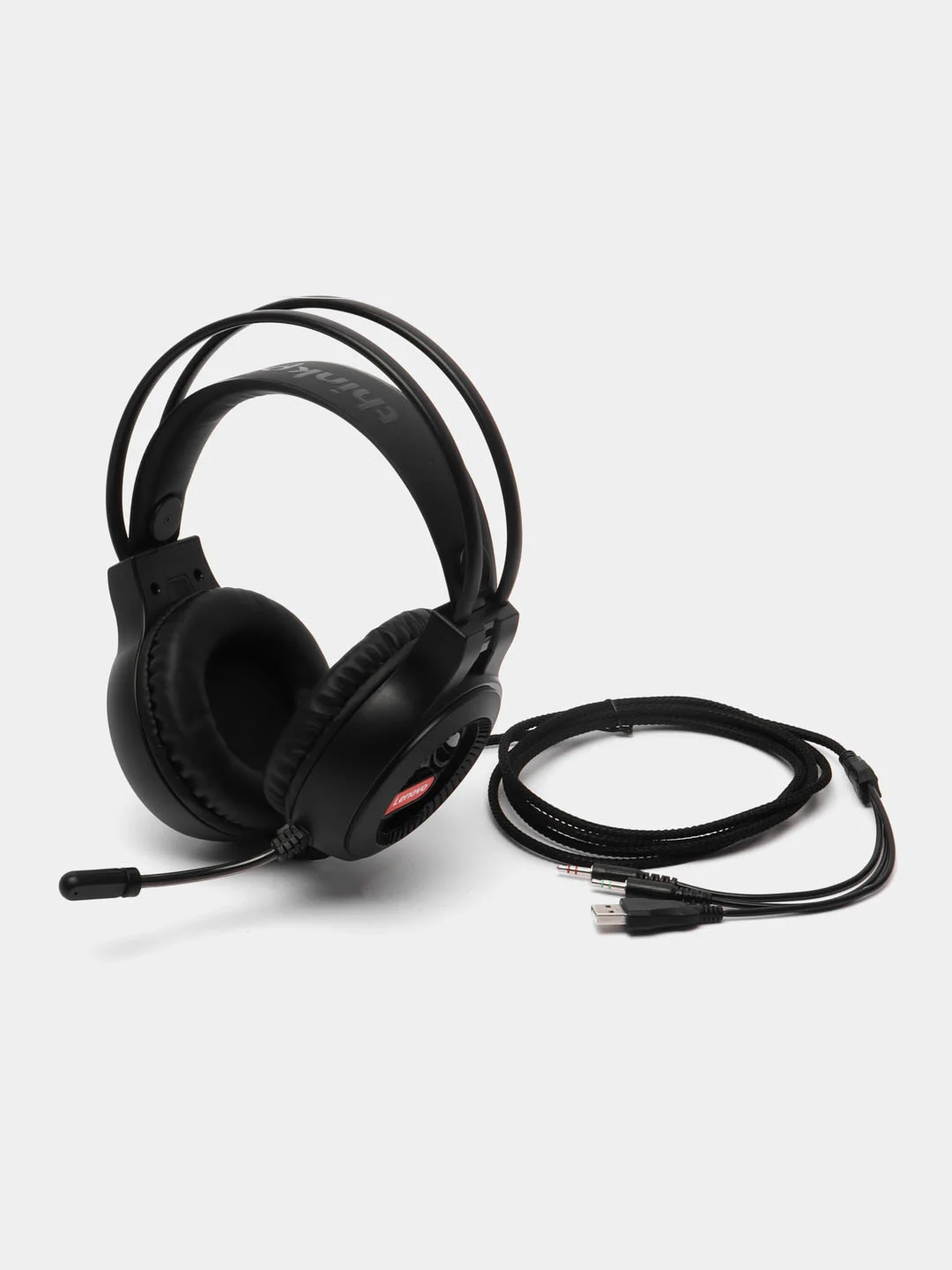 Игровые наушники Lenovo G80, USB наушники для компьютера