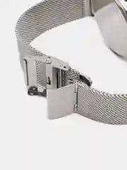 Серебряный часы наручные мужские NAVIFORCE 3008 М