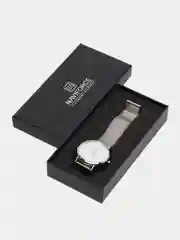 Серебряный часы наручные мужские NAVIFORCE 3008 М
