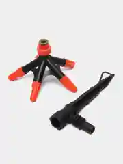 Черный распылитель, разбрызгиватель, 1/2"-3/4", 5-илепестковый, Жук