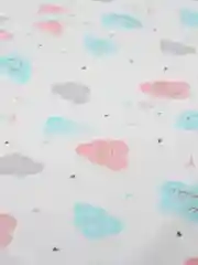Розовый пеленки непромокаемые 70*45