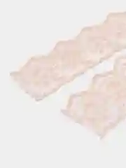 Белый кружево капроновое